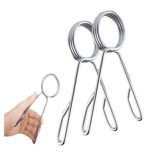 Foto 2 | Par De Pinzas Olímpicas De Acero Con 3 Anillos - Venta Internacional.