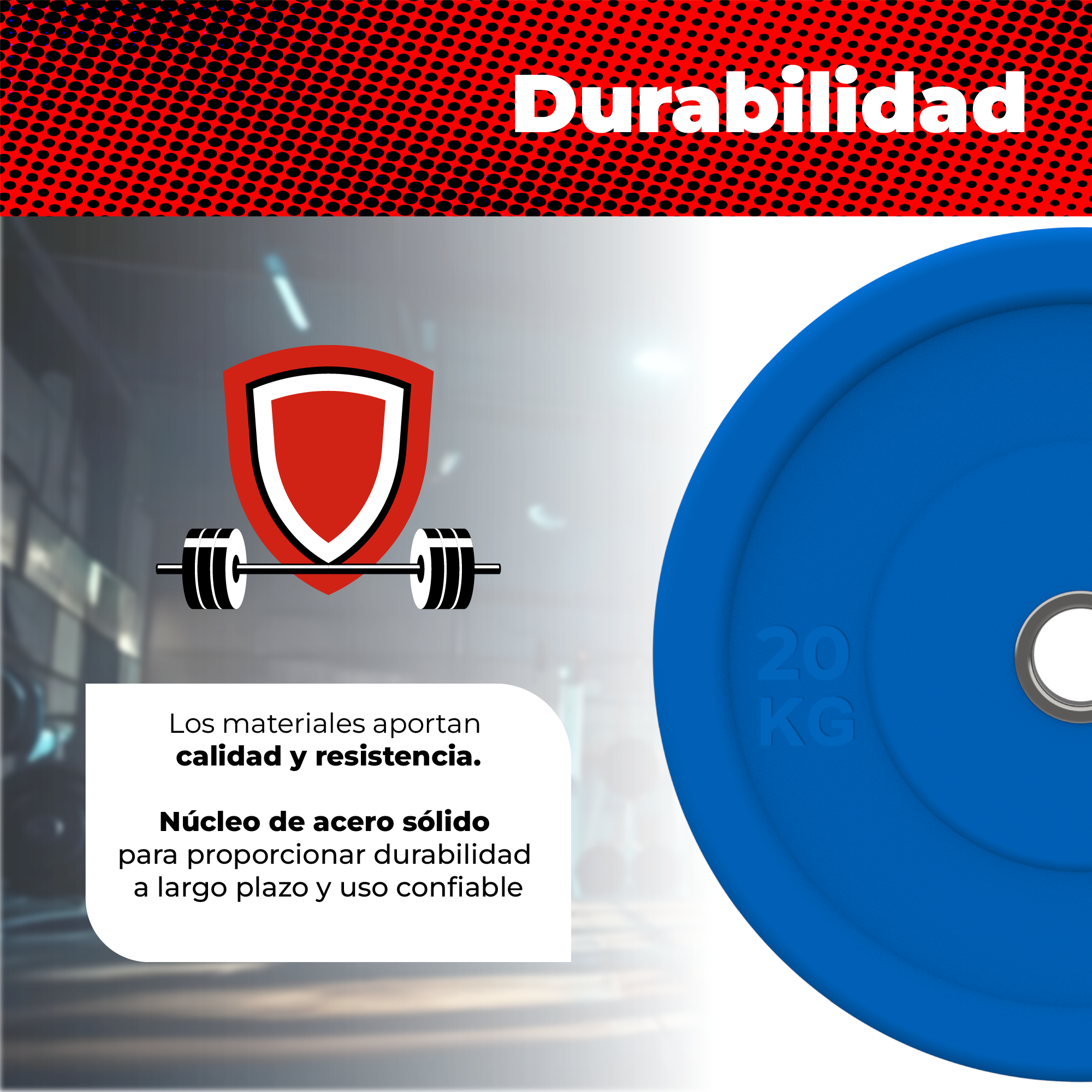 Foto 6 pulgar | Par De Discos Olímpicos X-rush 20 Kg Azul – Durabilidad Y Estabilidad, Ideales Para Entrenamiento De Fuerza.