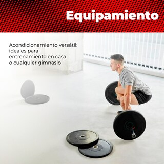 Foto 7 | Par De Discos Olímpicos X-rush 20 Kg Azul – Durabilidad Y Estabilidad, Ideales Para Entrenamiento De Fuerza.