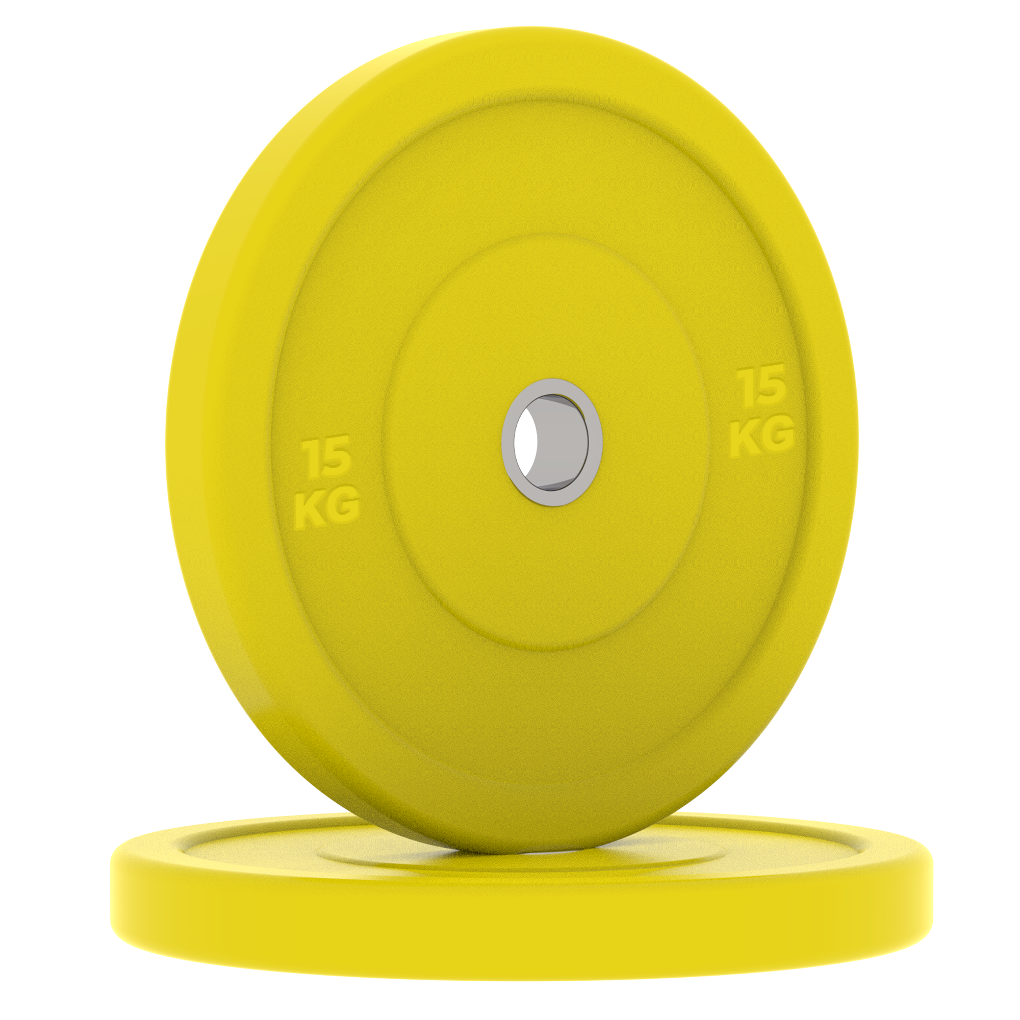 Foto 2 pulgar | Par De Discos Olímpicos X-rush 15 Kg Amarillo – Durabilidad Y Estabilidad, Ideales Para Entrenamiento De Fuerza.