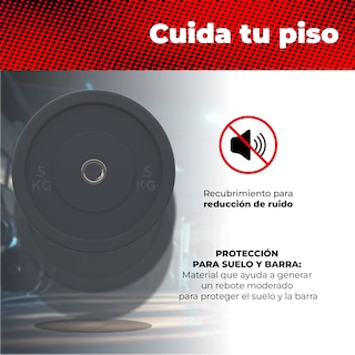 Foto 4 | Discos de Entrenamiento X-rush de 5 kg
