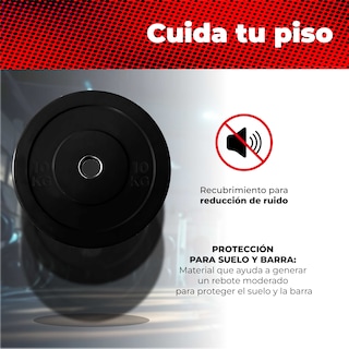 Foto 4 | Discos de Entrenamiento X-rush de 10 kg