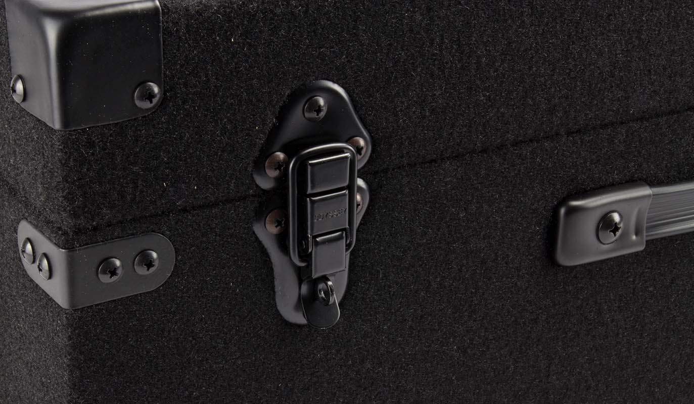 Foto 4 | Funda Alfombrada Odyssey C45200 Para Discos De Vinilo De 45 Rpm, Color Negro - Venta Internacional.