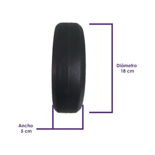 Foto 3 | Kit De 2 Discos Para Barra / Mancuernas 5 Kg Cada Uno Eo Safe Imports Esi-19949 Negro
