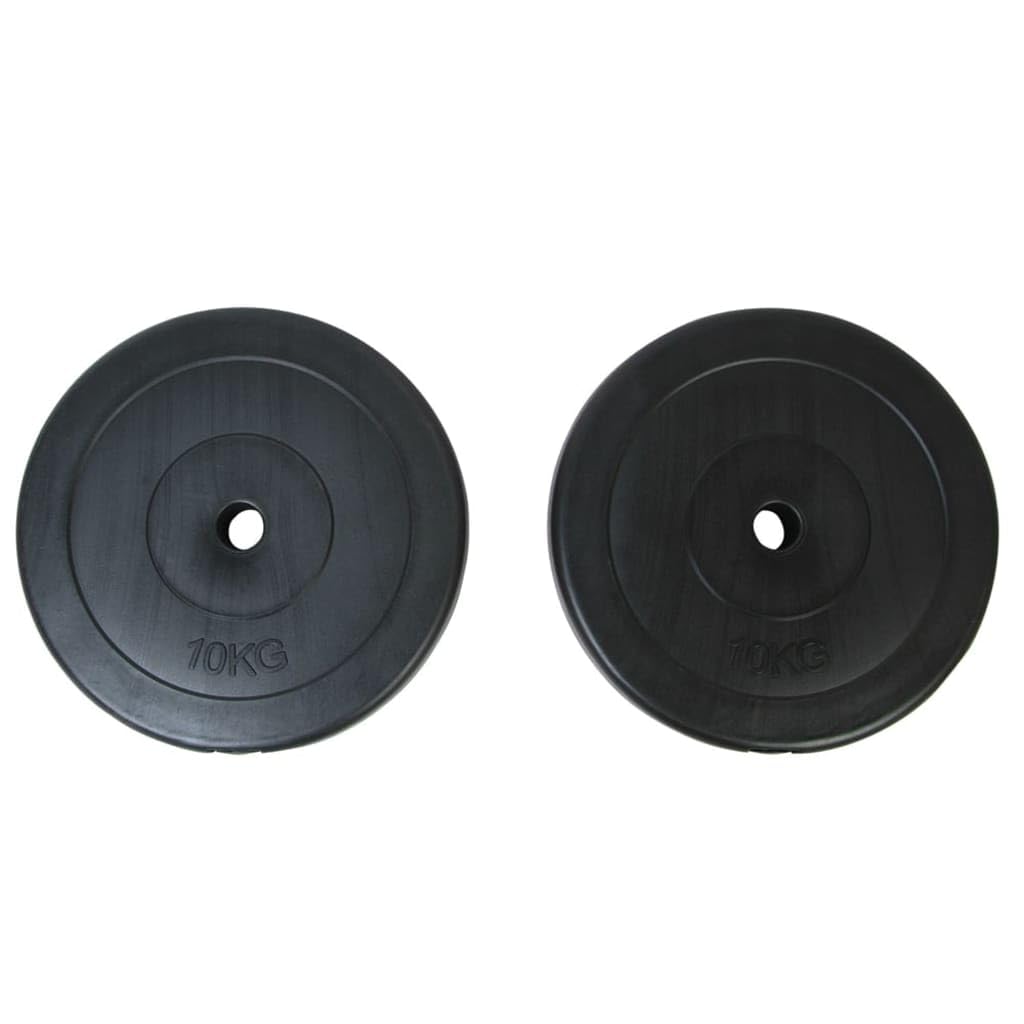 Foto 2 pulgar | Juego De Mancuernas Y Mancuernas Weight Plate De 2 X 10 Kg Para Gimnasio En Casa - Venta Internacional.