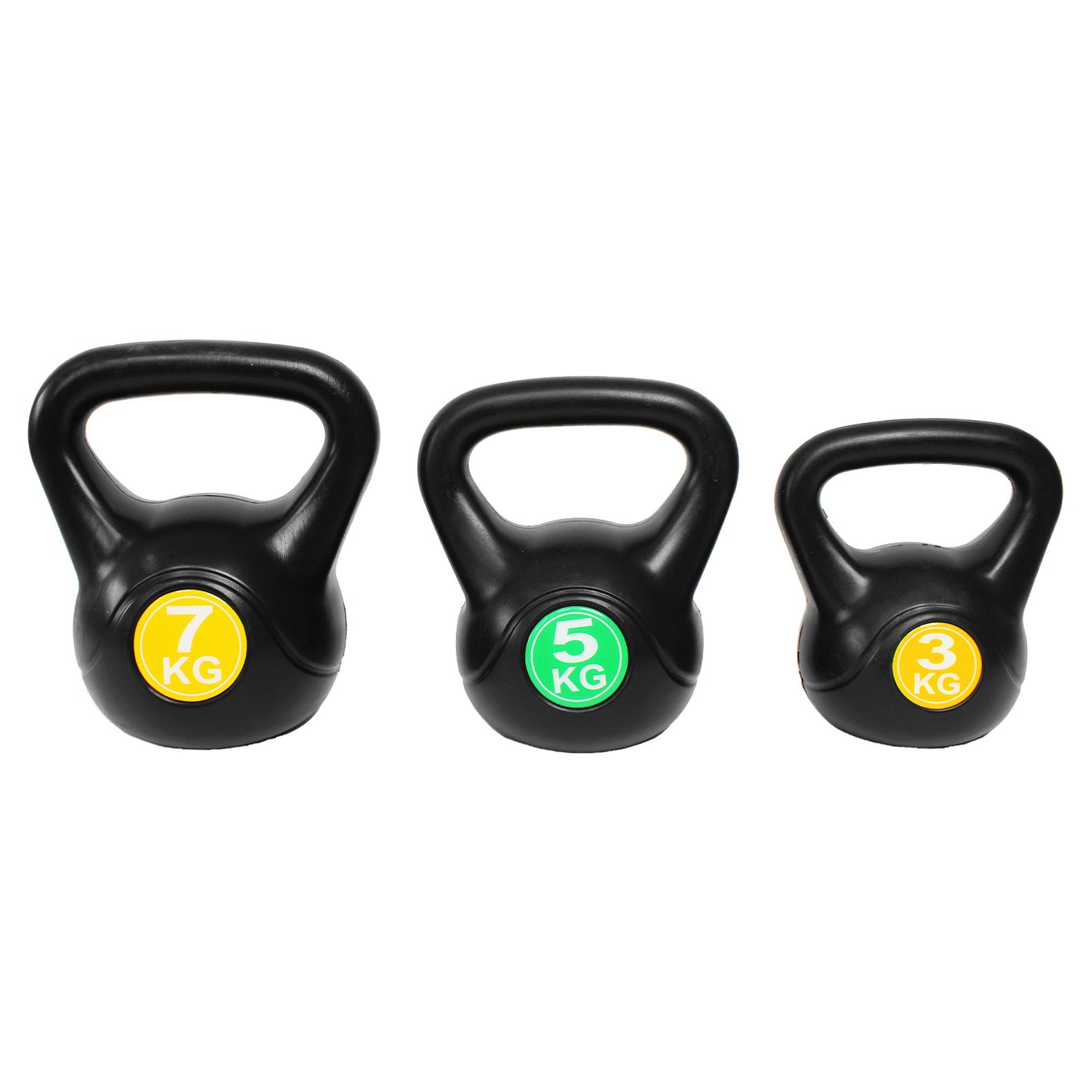 Set Pesas Rusas Kettlebell Crossfit Gym 6, 11 y 15 Lb