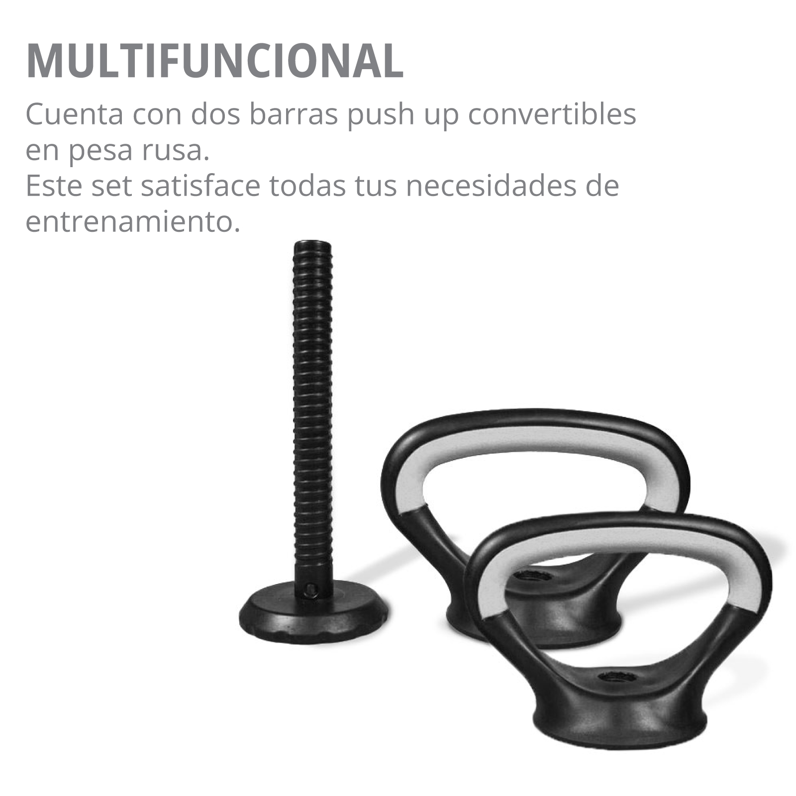 Foto 4 pulgar | Set De Mancuernas De 14 Kg  Altera Al-15 C/ Peso Ajustable 8 Discos Intercambiable Mas Pesa Rusa Y Barra Recta Color Gr