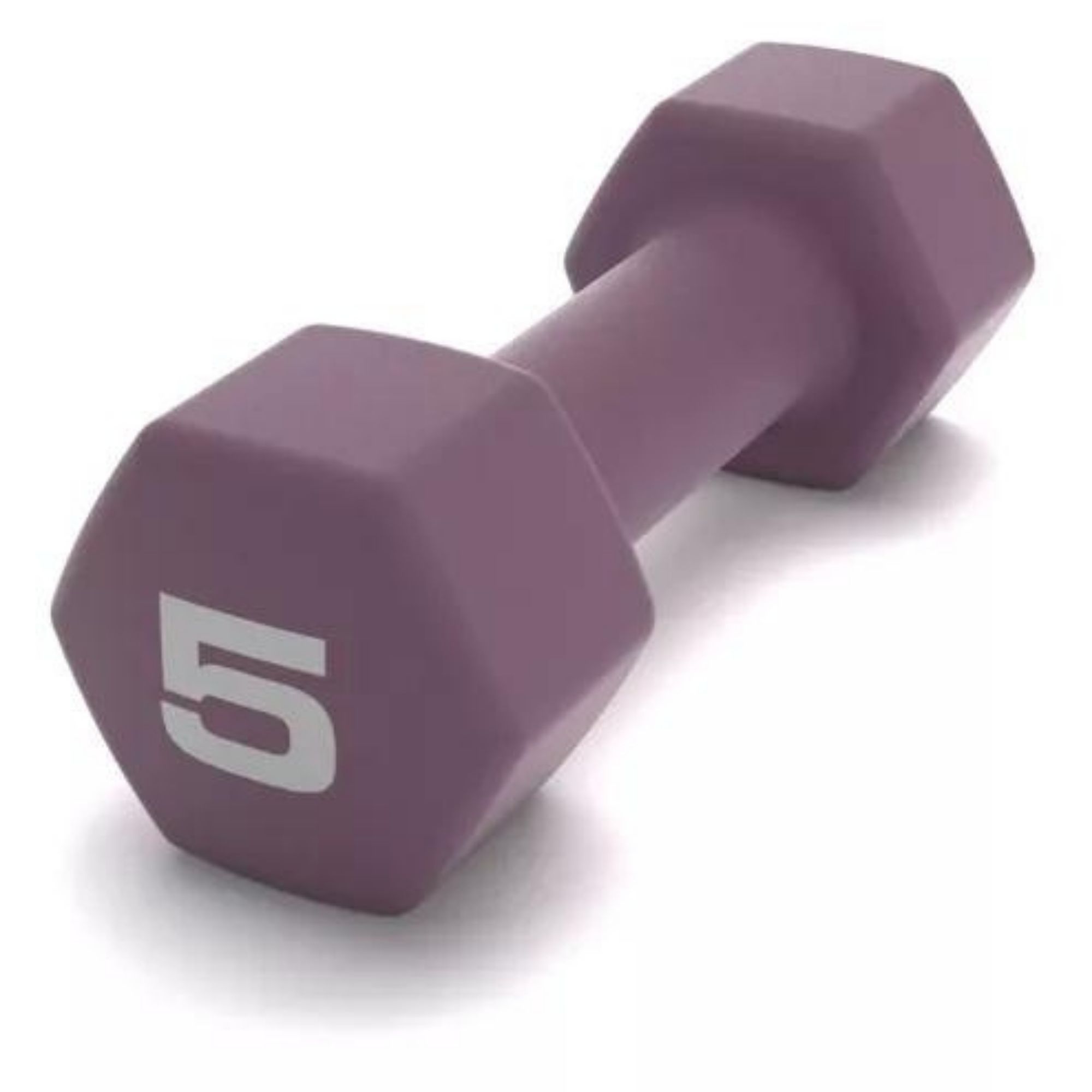 Foto 2 pulgar | Pesa Mancuerna Bodyfit BF-NEO05 color Púrpura 5 LB 2.27 K Neopreno 1 PZA