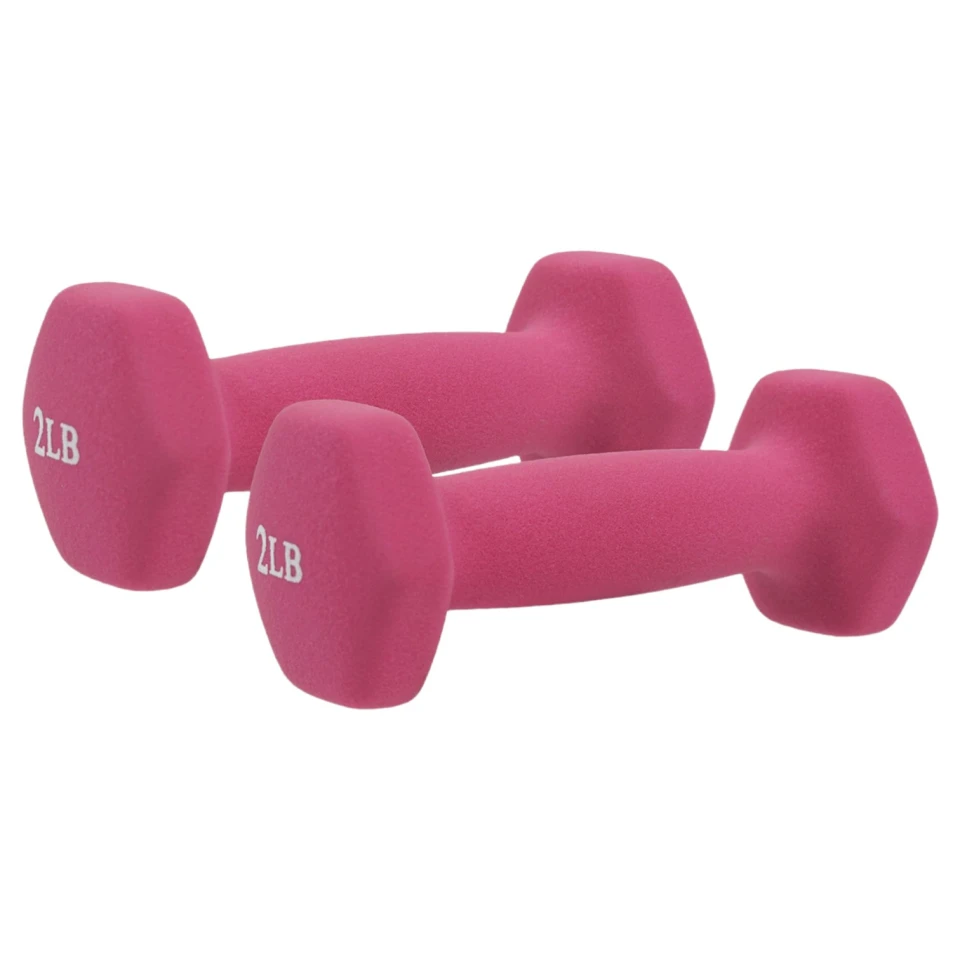 Foto 4 pulgar | Mancuerna ID-infinite 021-2 color Rosa Sunny Health de Neopreno 2 LB Par