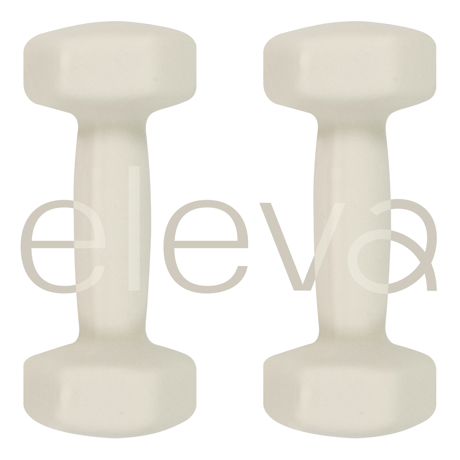 Foto 7 | Mancuernas Hexagonales Eleva-K4OS3 color Beige 4 PZAS Cubierto de Neopreno 3 LB