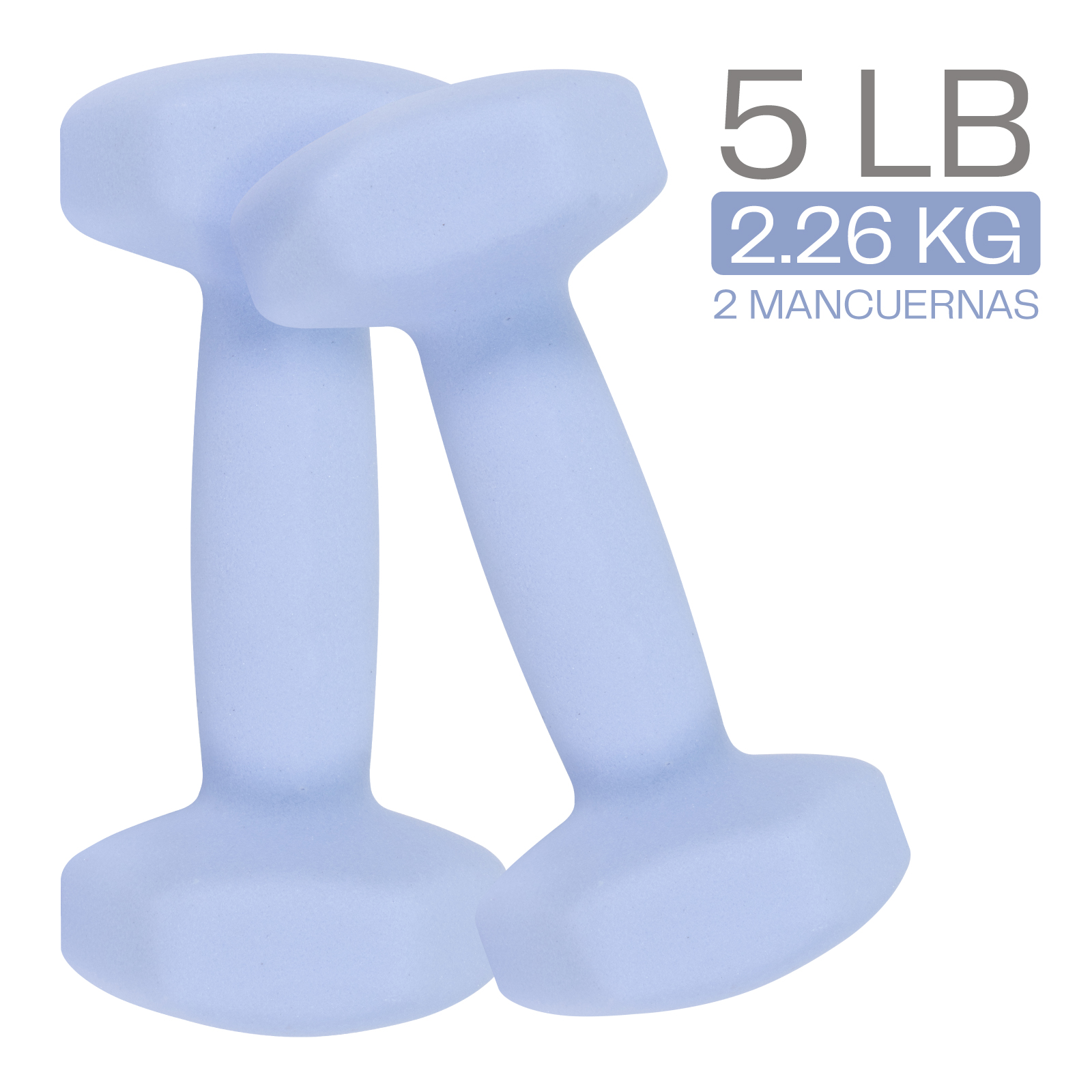 Foto 6 pulgar | Set de Mancuernas Hexagonales Eleva-SS358 Multicolor de 6 PZAS 3 5 y 8 LB