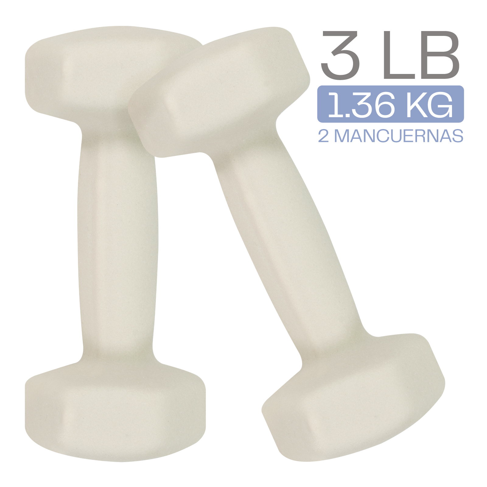 Foto 6 pulgar | Set de Mancuernas Hexagonales Eleva-ss235 Multicolor con Forro de Neopreno Peso Variable