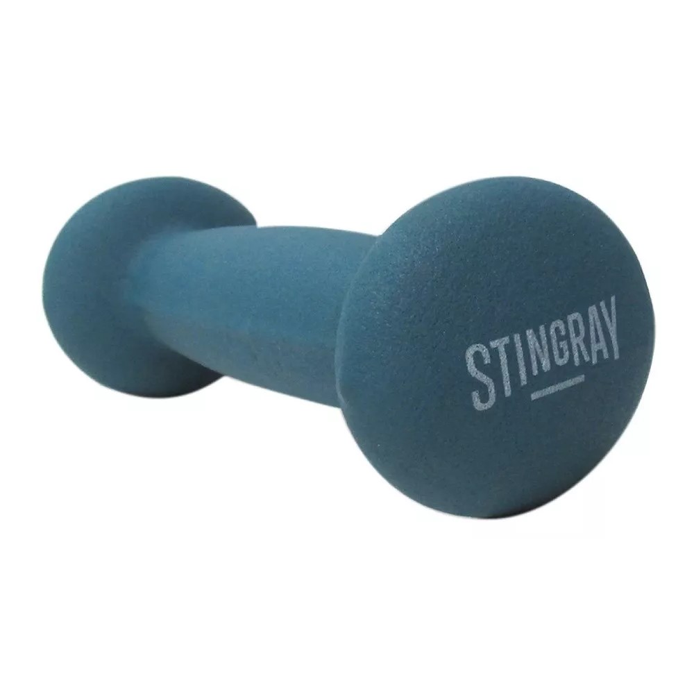 Mancuerna de Mano Stingray Neopreno Fitness 3lbs/1.36kg Azul