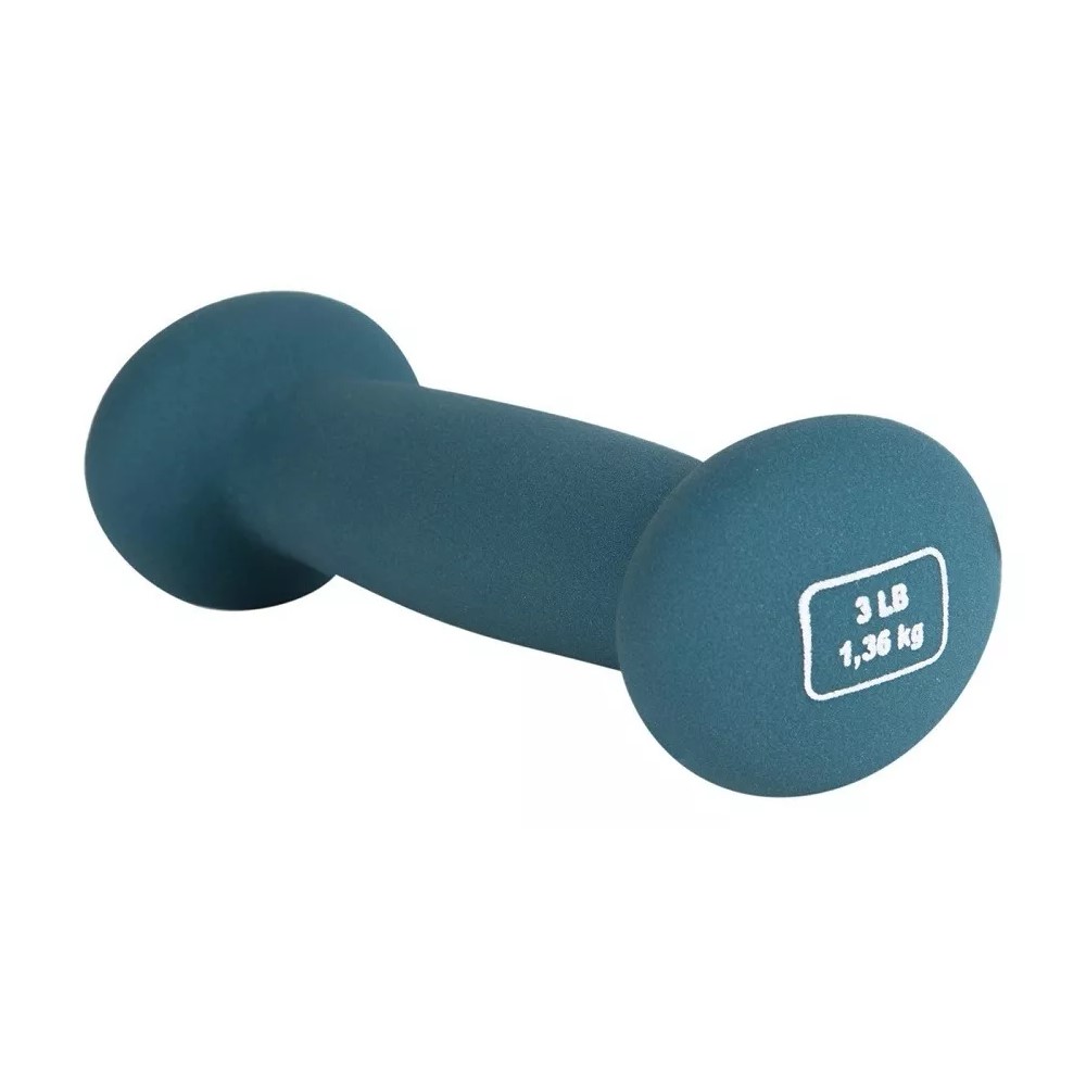 Foto 3 pulgar | Mancuerna de Mano Stingray Neopreno Fitness 3lbs/1.36kg Azul