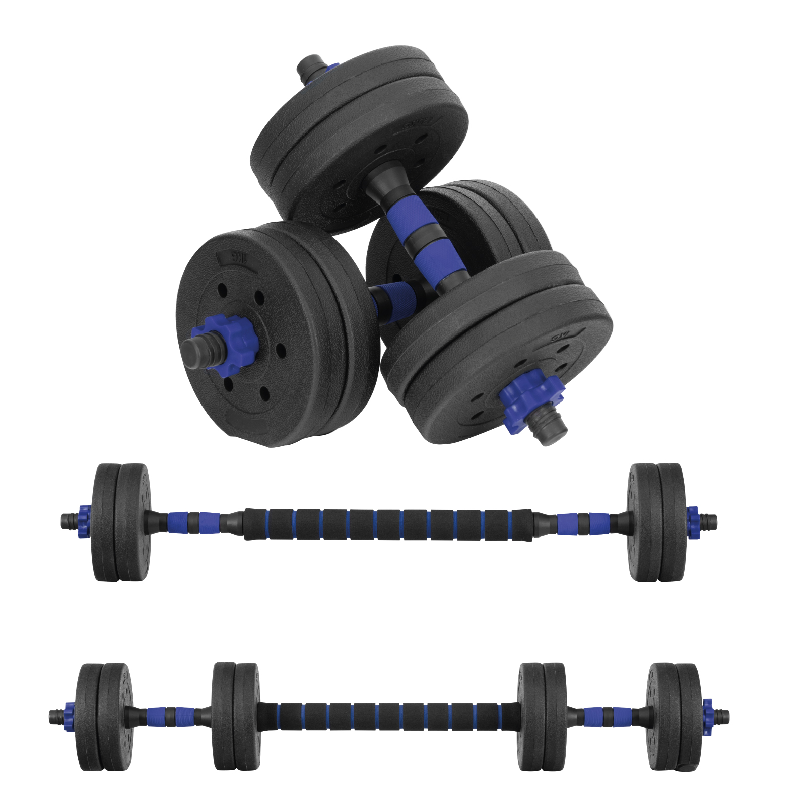Foto 1 | Mancuernas con Peso Ajustable Altera Discos Intercambiables 15kg