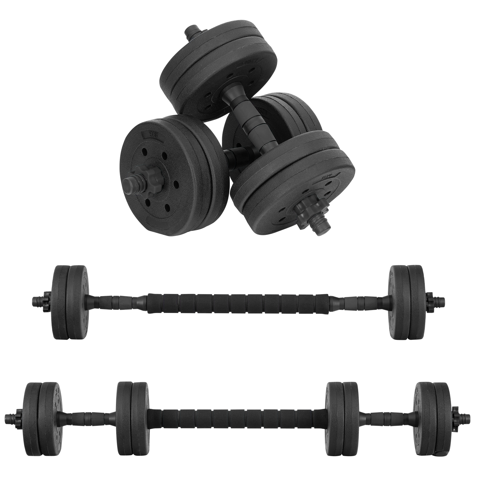 Mancuernas con Peso Ajustable Altera 10k Discos Intercambiables 10kg
