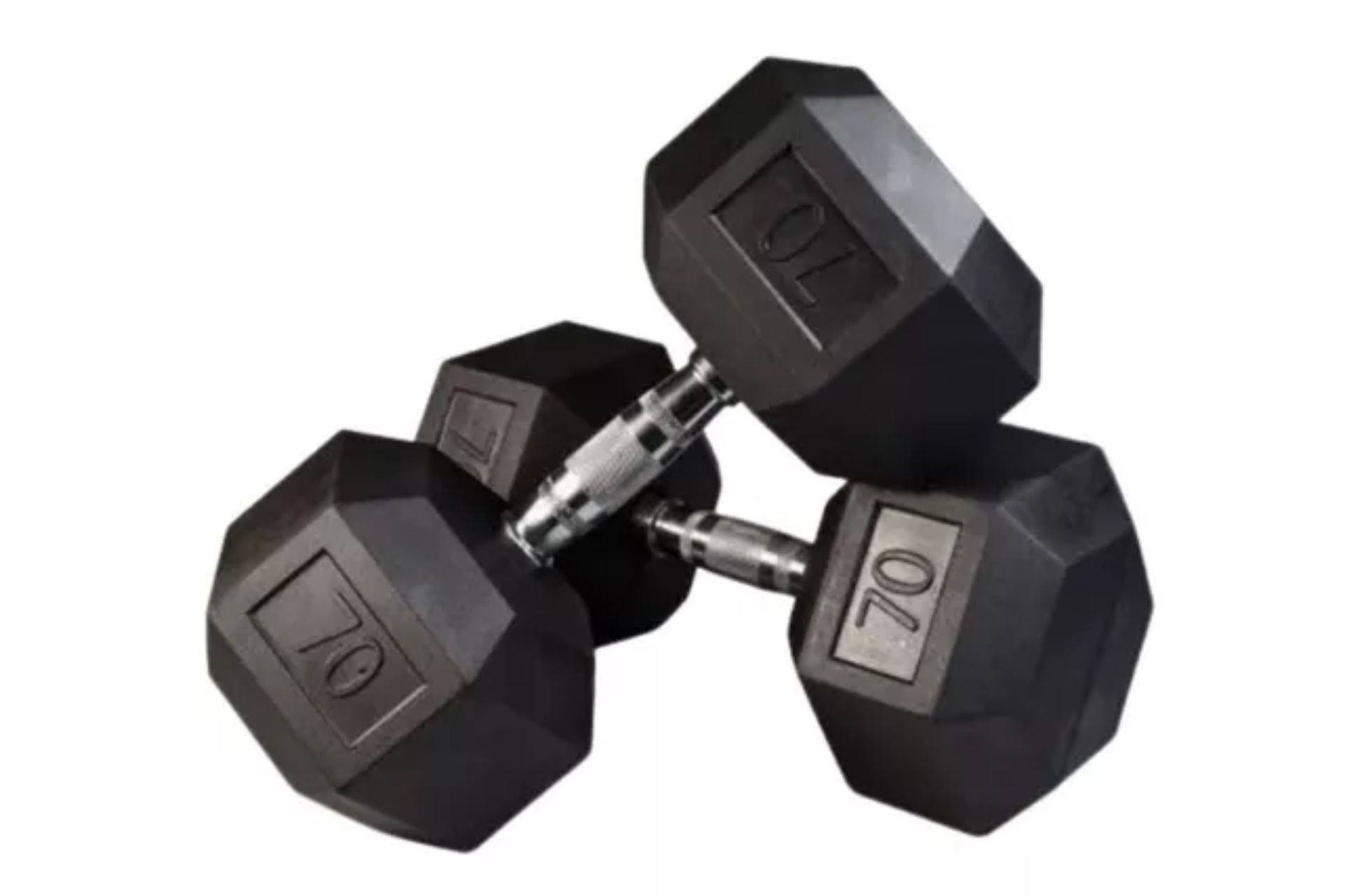 Par de Mancuernas Hexagonales Kevinbro 70 Lbs