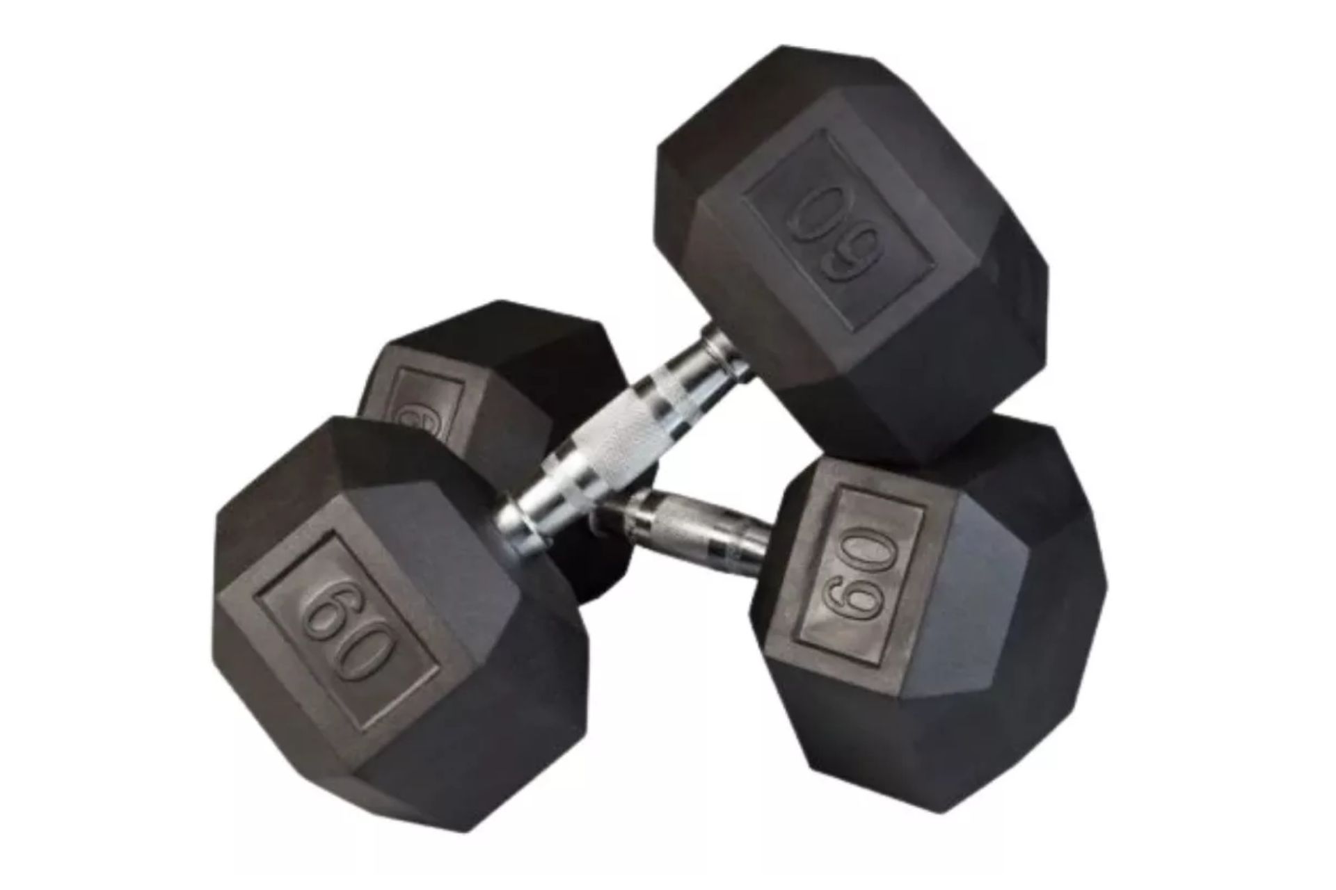 Par de Mancuernas Hexagonales Kevinbro 60 Lbs