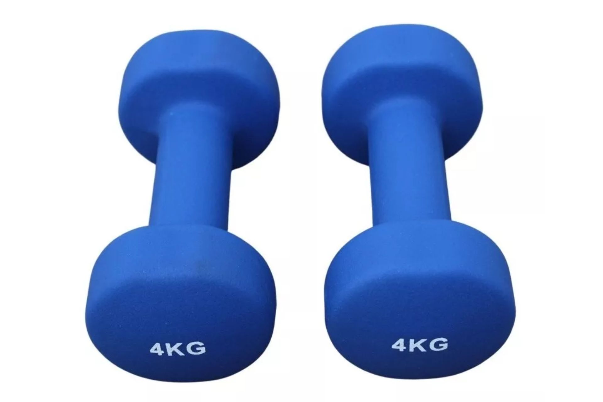 Mancuernas de Neopreno Kevinbro Azules 4 kg 1 Par