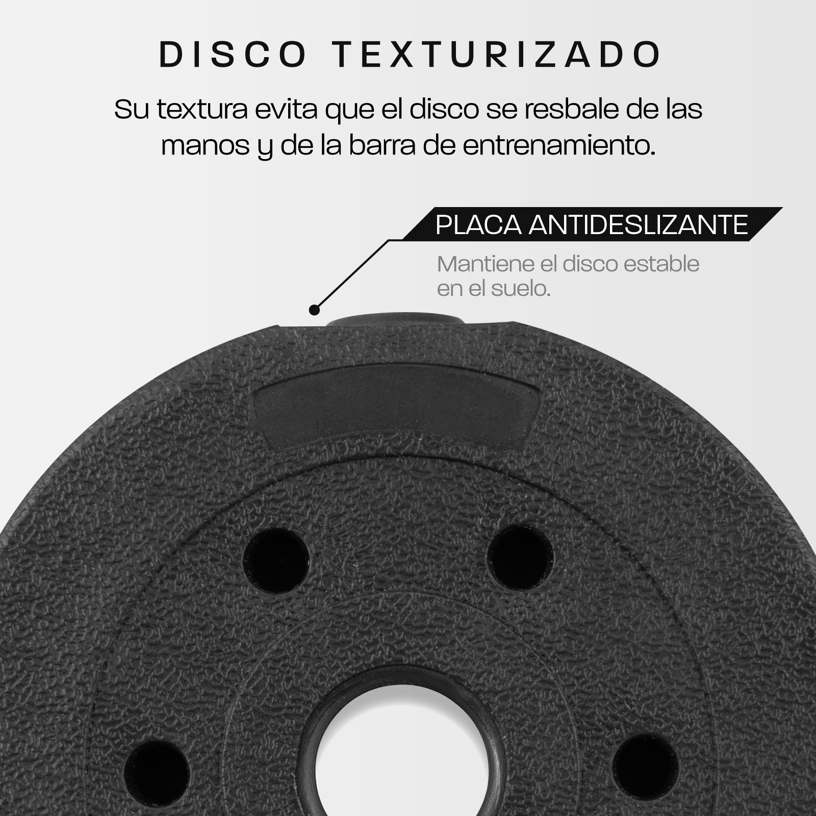 Foto 4 | Mancuerna con Peso Ajustable Altera ALT-N30 Negro 30 kg