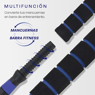 Foto 7 | Mancuerna con Peso Ajustable Altera ALT-A30 Azul con Negro 30 kg