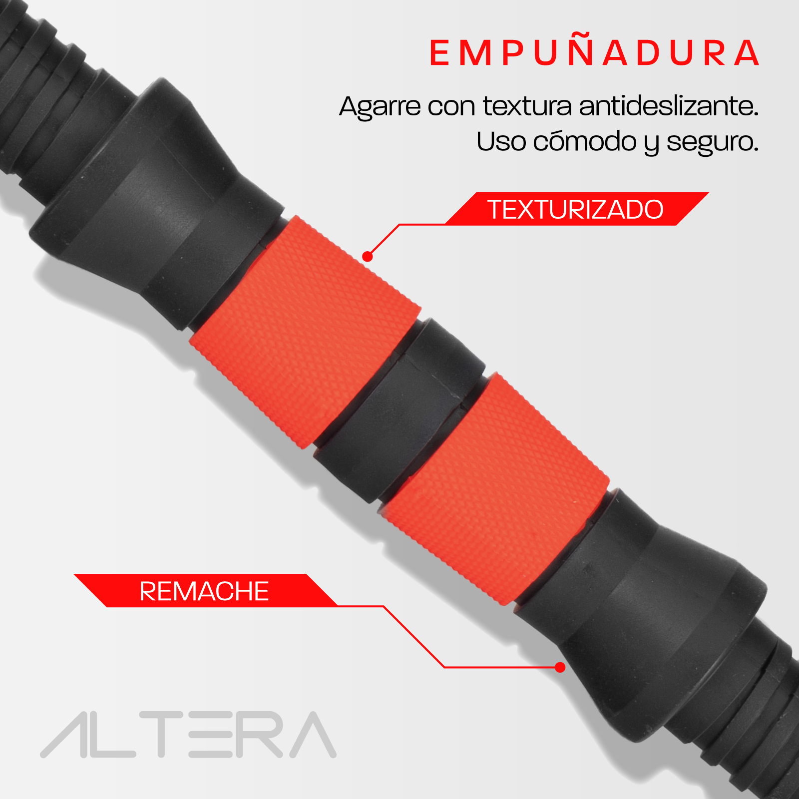 Foto 6 pulgar | Mancuerna Ajustable Altera Al-r50 con Discos Intercambiables y Pesa Rusa 50kg