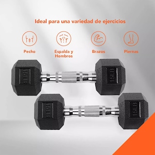Foto 3 | Mancuernas Eo Safe Imports Esi11771 2 Piezas de 13 Kg
