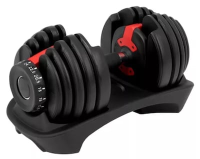 Foto 1 | Mancuerna Arco Ajustable Gym Diferentes Pesos 2.5-24 Kg