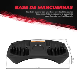 Foto 5 | Mancuerna Ajustable Altera Pa-24-blr C/ Discos Intercambiables de 2.5 A 24 Kg