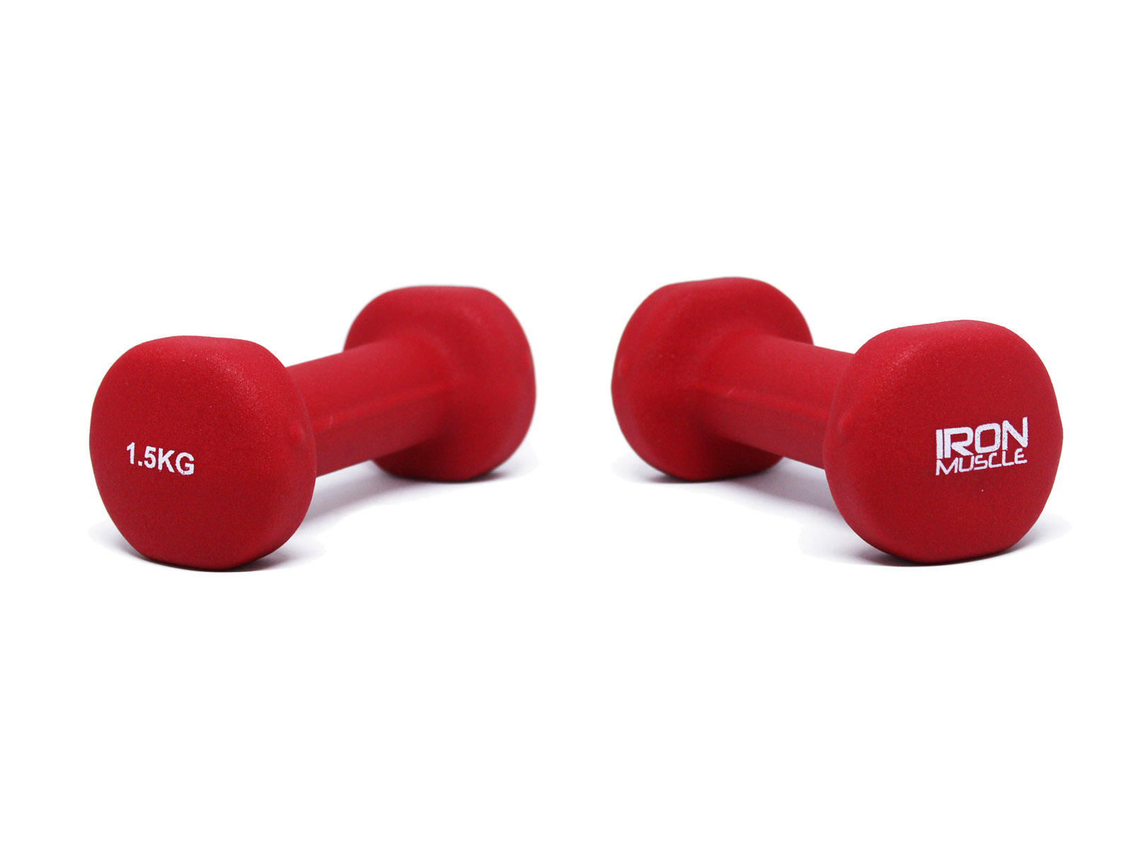 Foto 4 pulgar | 2 Pares de Mancuernas Iron Muscle 1.0 + 1.5 kg