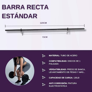 Foto 3 | Sady Sport Kit Pesas, Mancuernas Para Ejercicio En Casa Con Barra Z, Barra Recta, Barras Para Ejercicio, 2 Discos