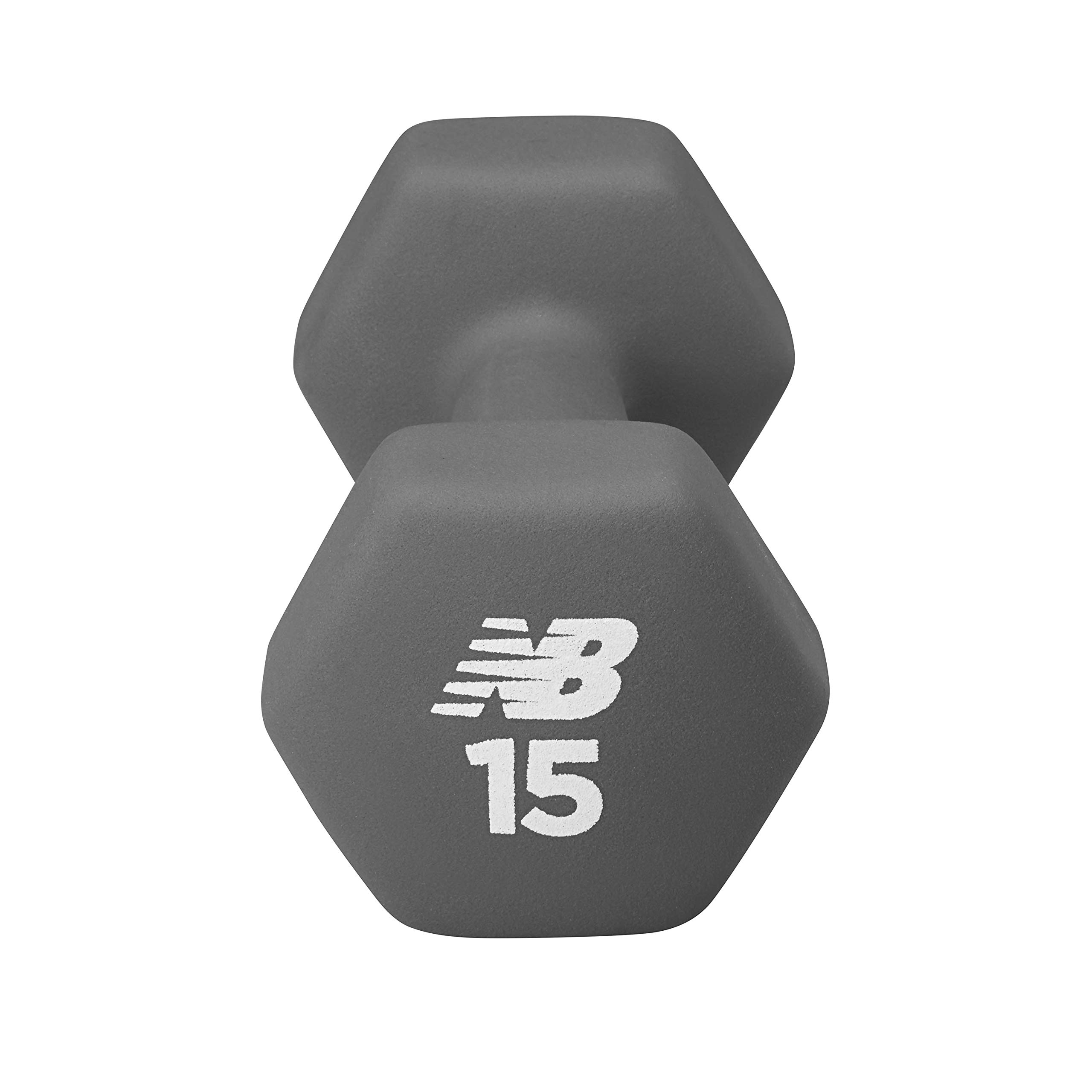 Foto 4 pulgar | Mancuerna New Balance Neopreno 15 Libras 1 Pieza - Venta Internacional