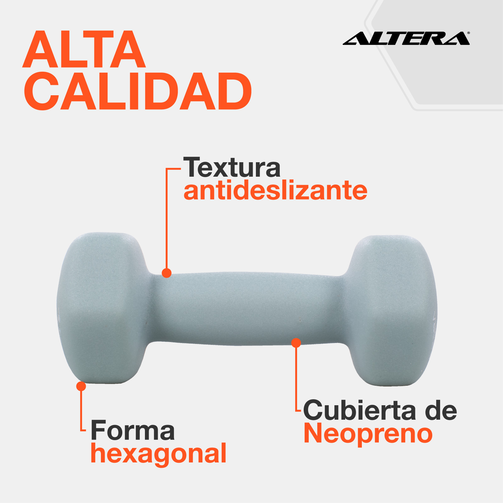 Foto 5 | Mancuernas 32 Libras Set Altera 6 Pesas Ejercicio Soporte