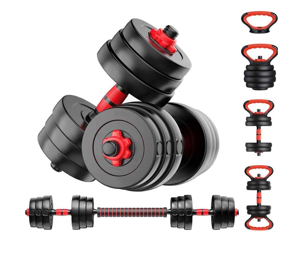 Set de Mancuernas de 30kg Bywell Multifuncional y Ajustables