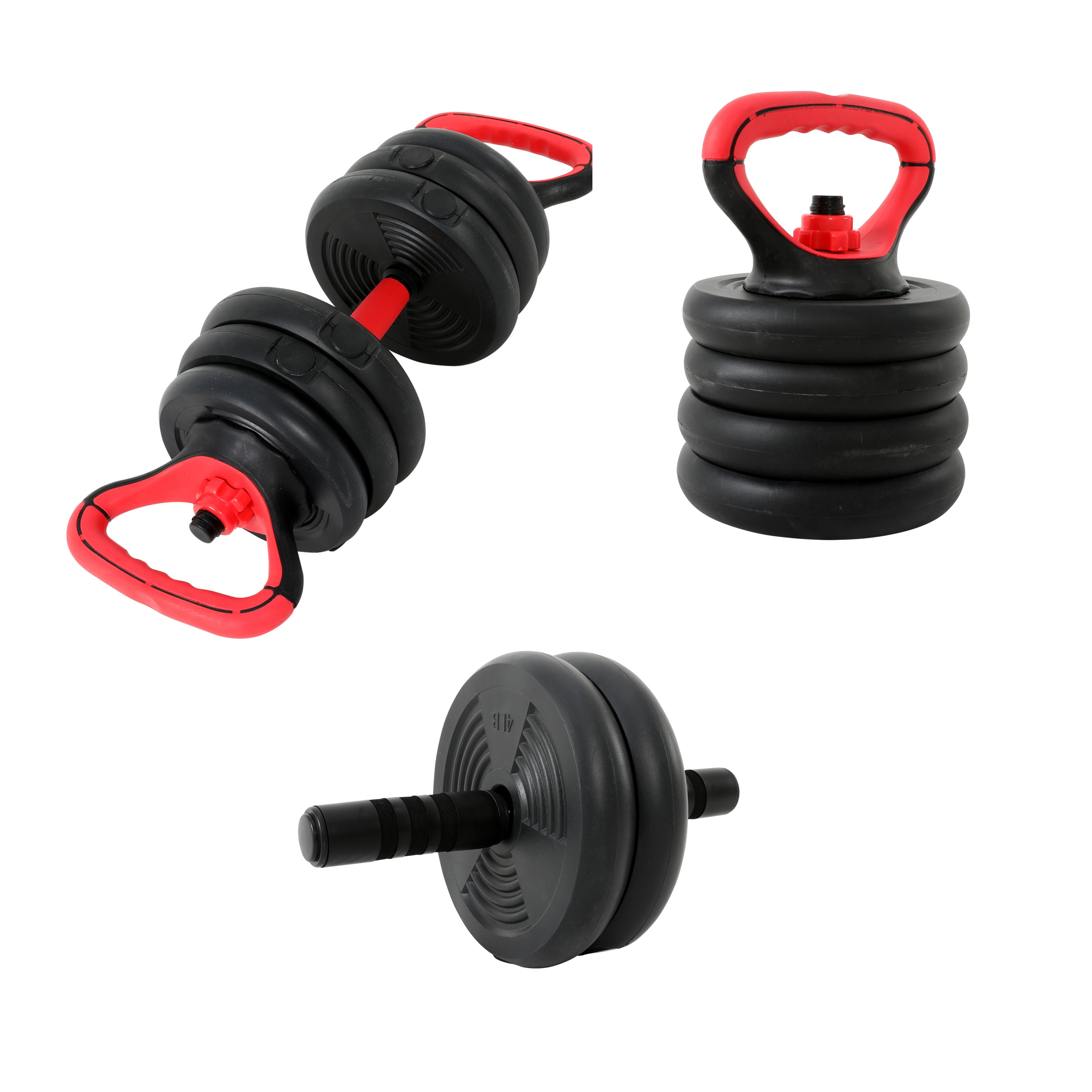 Foto 5 | Set de Mancuernas de 30kg Bywell Multifuncional y Ajustables