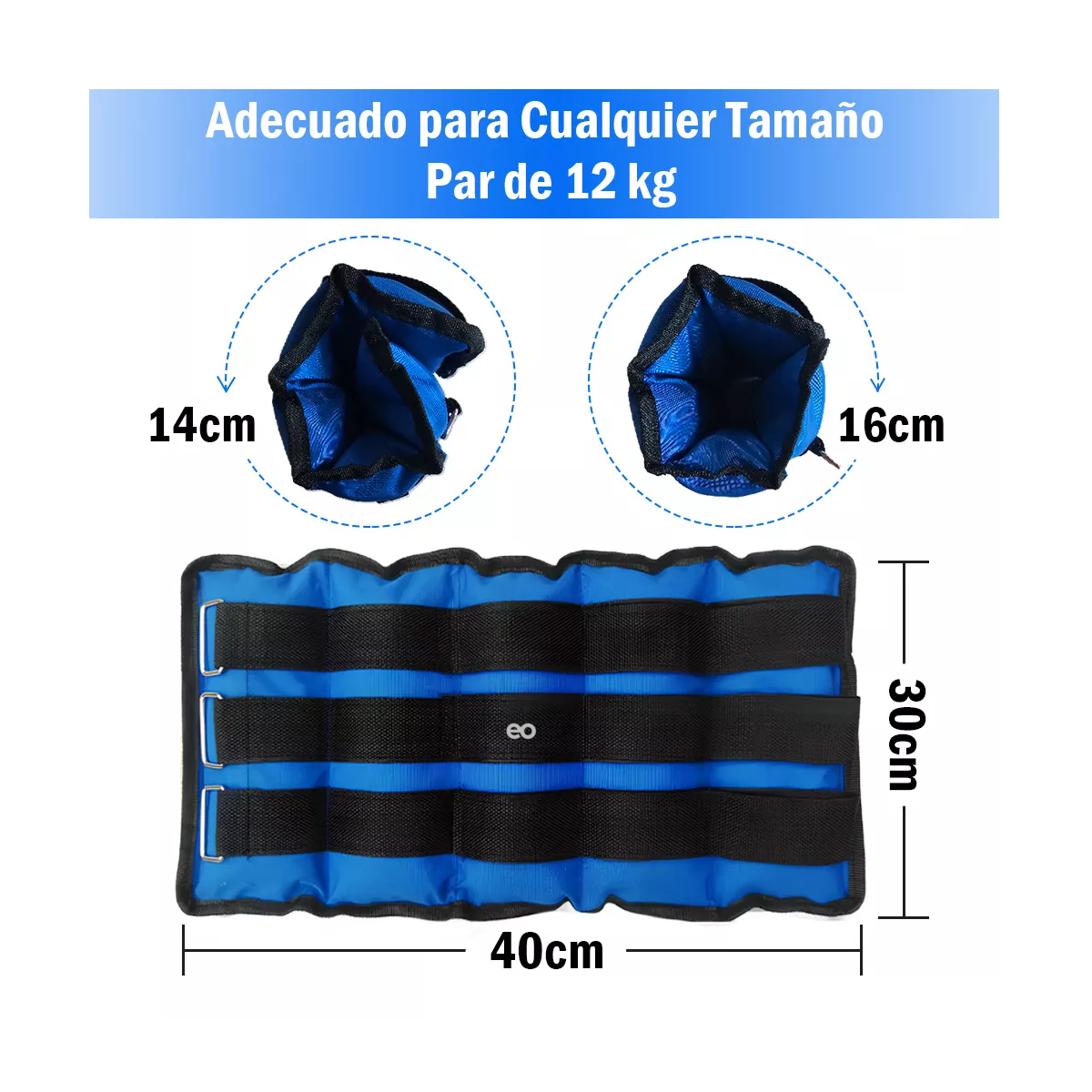 Foto 4 pulgar | Polainas 6 Kg 2 Piezas Eo Safe Imports Esi-17044 Multicolor