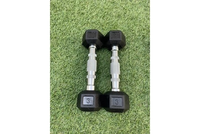 Foto 4 | Mancuernas Hexagonales de 3 Libras 2 Pares