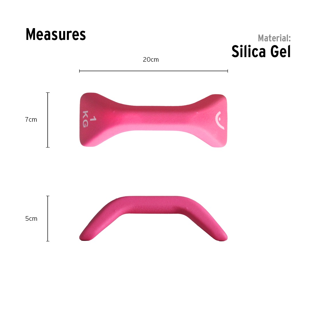 Foto 2 | Mancuernas Head Neoprene 2 k