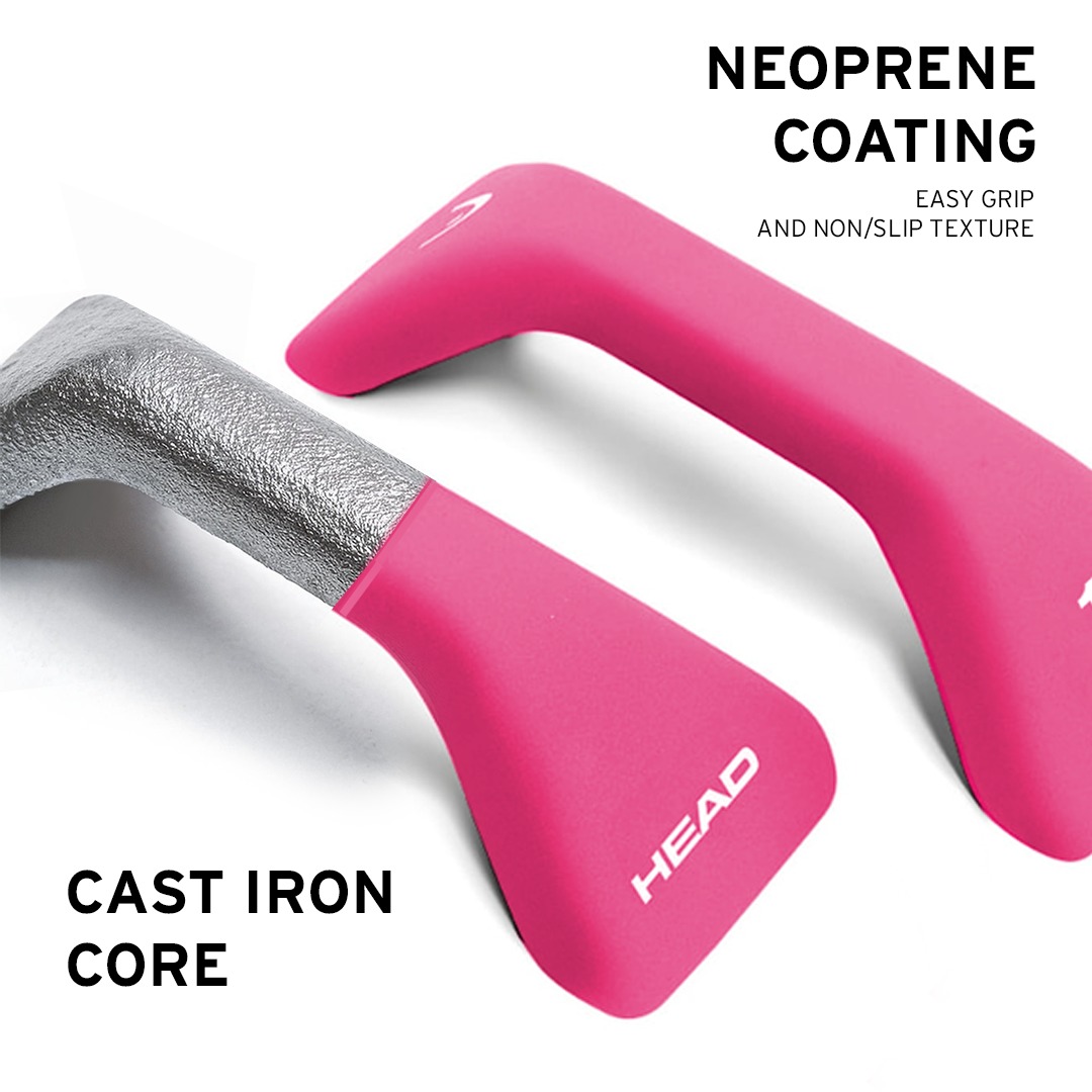 Foto 6 pulgar | Mancuernas Head Neoprene 2 k