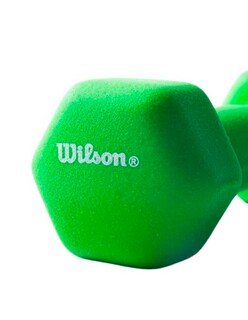 Foto 2 | Mancuerna De Neopreno 4 Lb Wilson Verde Mn0004