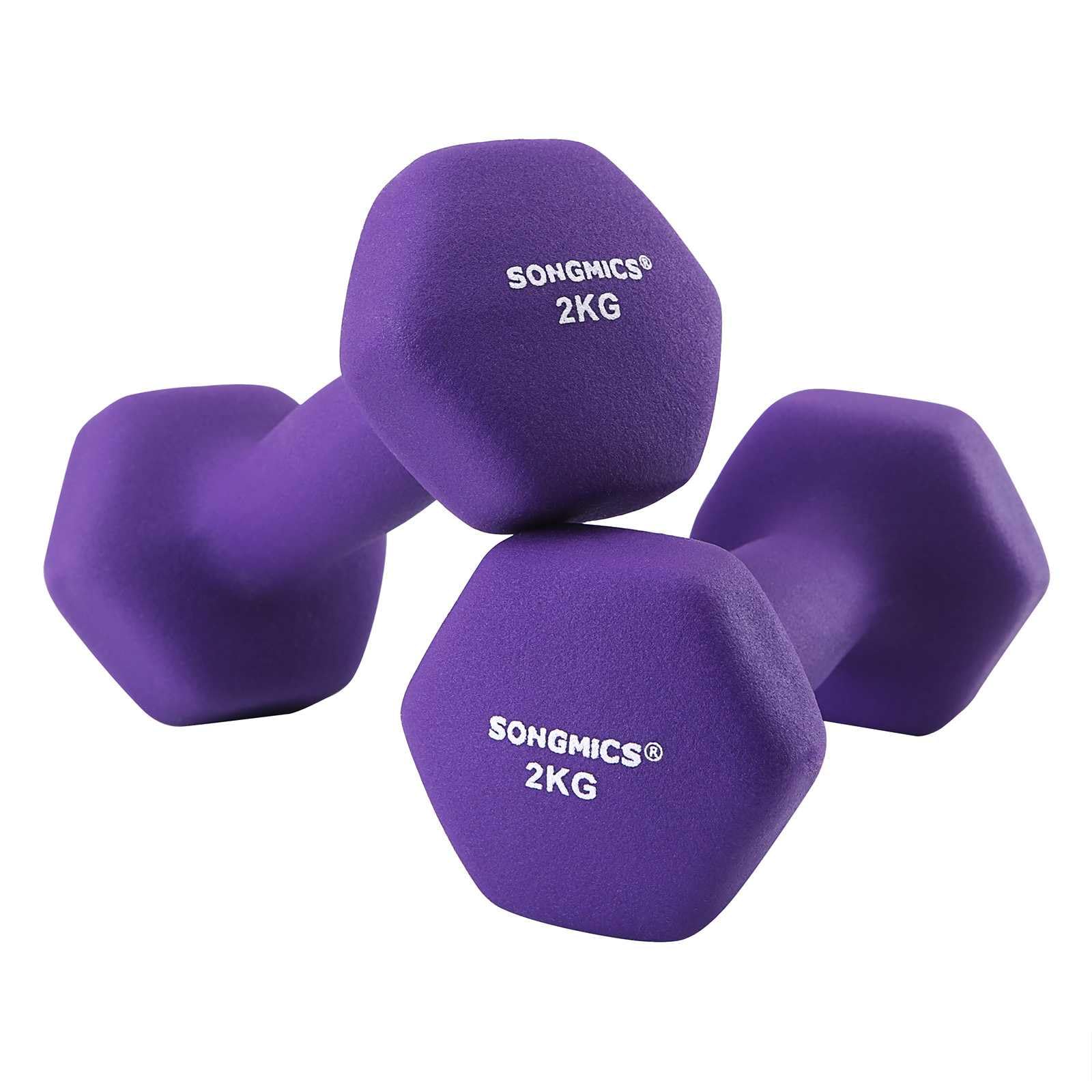 Mancuernas Songmics 2 kg 2 Piezas $585