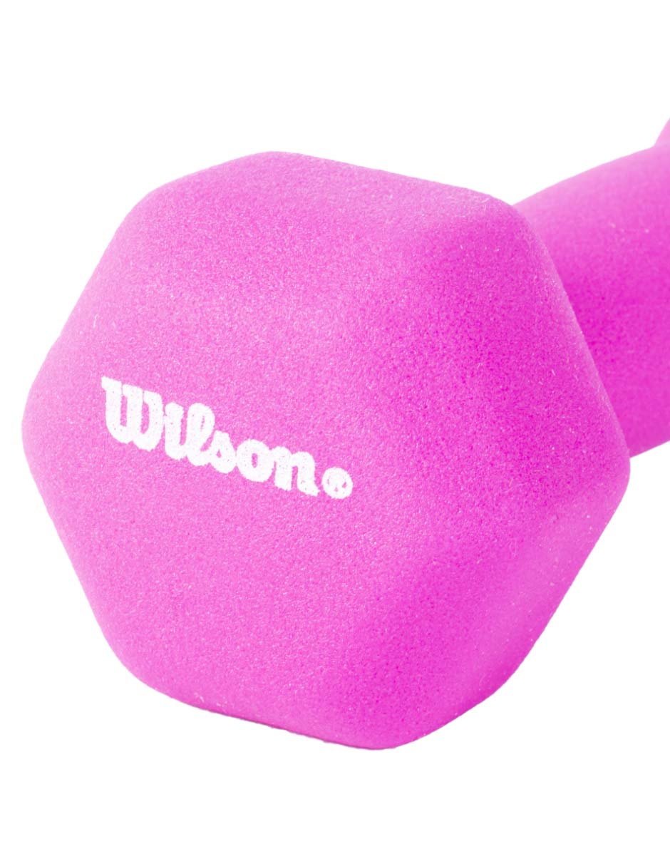Foto 3 pulgar | Mancuerna de Neopreno Wilson 3 lb