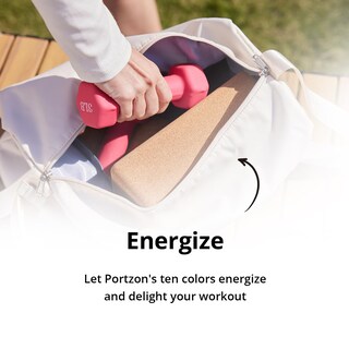 Foto 7 | Juego De Mancuernas Portzon De Neopreno, 1-15 Libras, Antideslizantes, Forma Hexagonal, X2 - Venta Internacional.