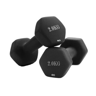 Foto 1 | Par Mancuernas 2 Kilos Para Ejercicio Eo Safe Imports Esi-19961 Negro