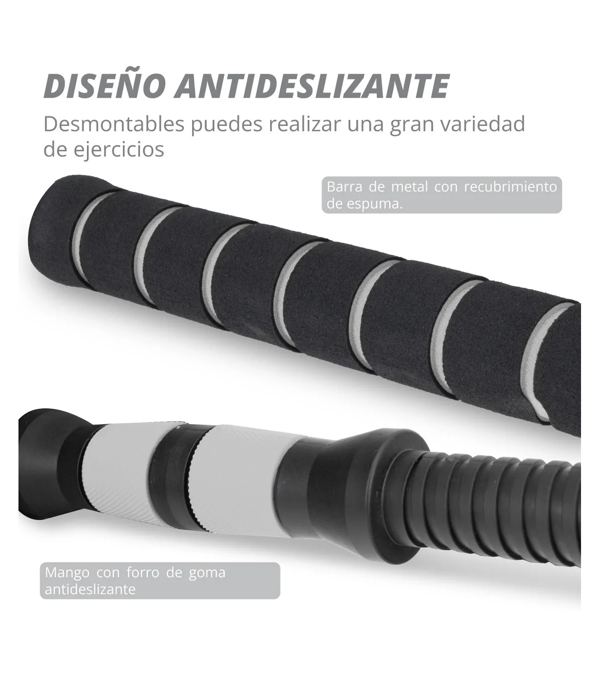 Foto 4 pulgar | Set Mancuernas Altera Barra Ajustable 20kg Total Pesas Disco Lab.g Negro