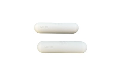 Foto 1 | Par de Mancuernas Kevinbro Blancas de Silicón Softgrip Fitness de 1.5kg