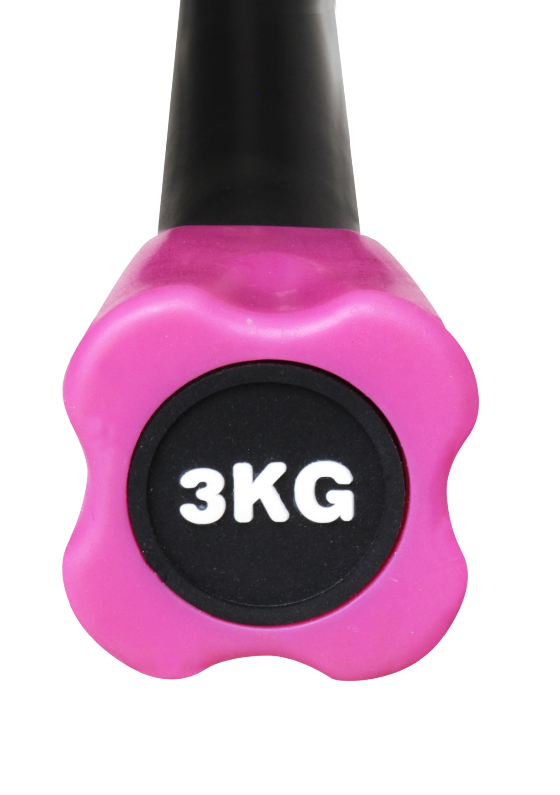 Foto 4 pulgar | Barra de Entrenamiento Mdfitness color Rosa Peso Integrado 3 Kg Barra Ponderada Weighted Bar