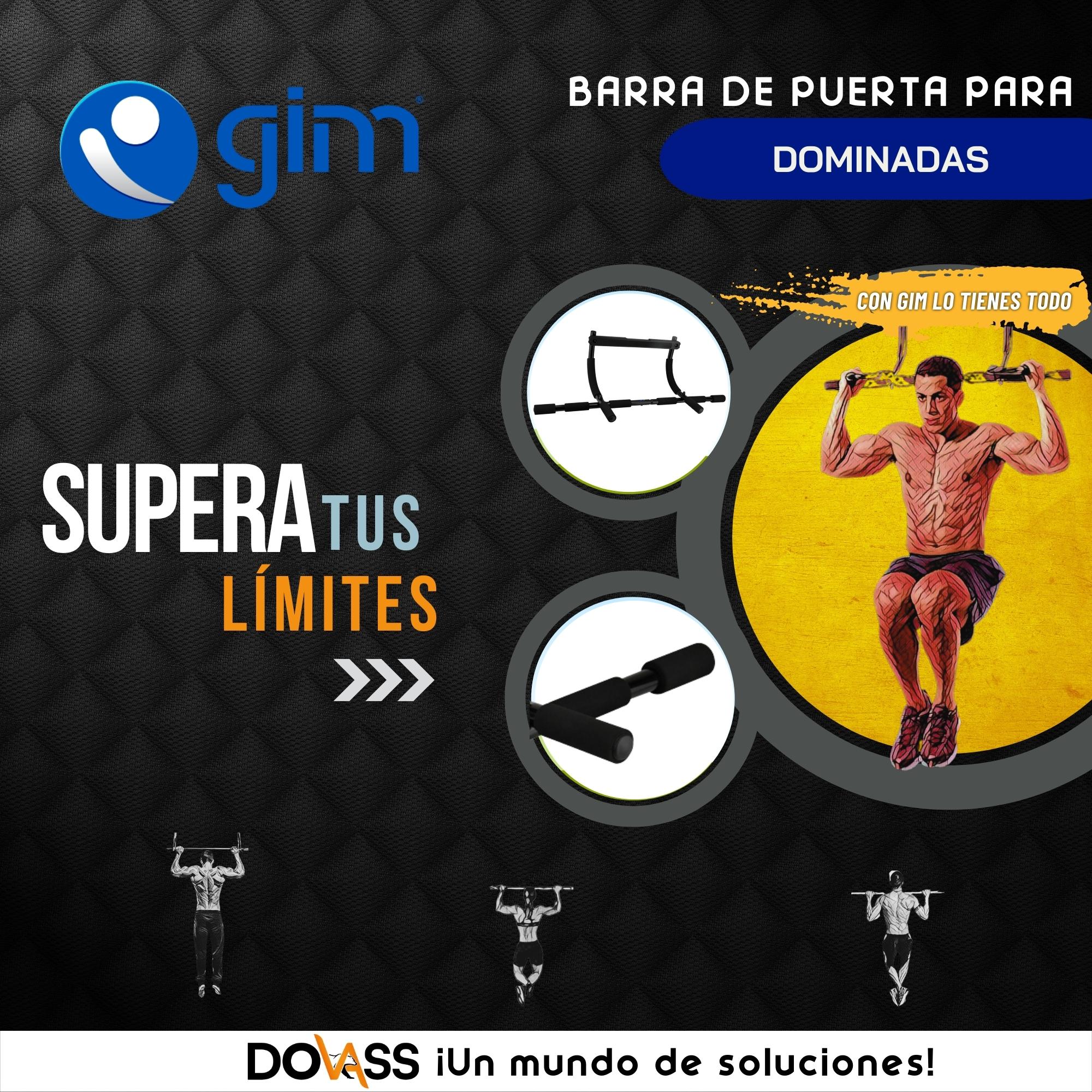 Foto 3 pulgar | Barra De Gimnasio Pull Up Para Puerta Gim Para Ejercicios De Espalda Pecho Bíceps Tríceps Y Abdominales Cl-20 Color N