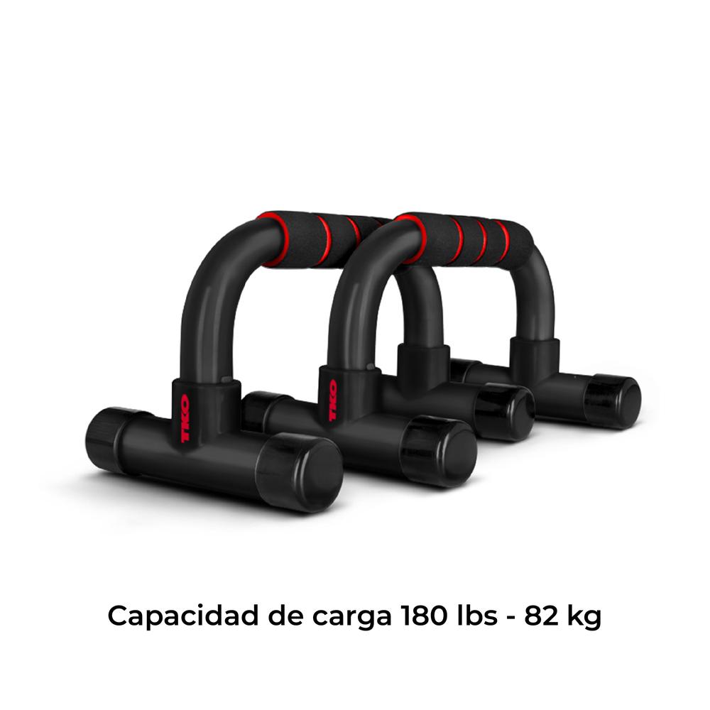 Foto 3 pulgar | Barras De Flexiones De Ejercicio Negro Tko