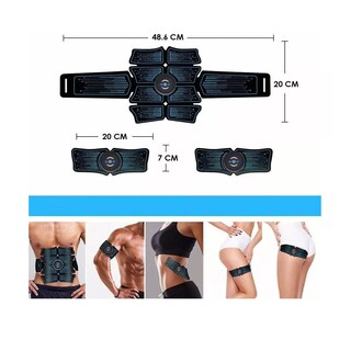 Foto 2 | Estimulador Muscular Abdominal 6 Modos Recargable Usb Eo Safe Imports Esi-16504 Multicolor